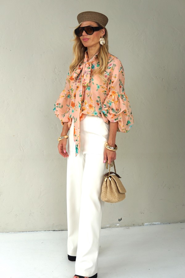 SUMMER LIGHT FLORAL VISCOSE SHIRTS