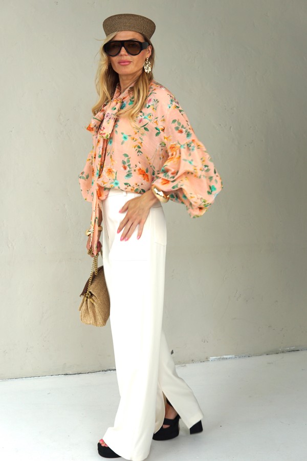 SUMMER LIGHT FLORAL VISCOSE SHIRTS