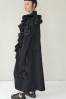 LONG COAT WITH DECORATIVE DETAILS 