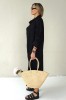 LOOSE SILHOUETTE LONG LINEN DRESS 
