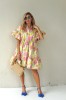 LUXURY JACQUARD PINK DRESS