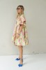 LUXURY JACQUARD PINK DRESS