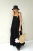 Long flowing viscose dress