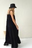 Long flowing viscose dress