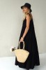 Long flowing viscose dress