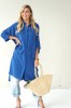 OVERSIZED BLUE SHIRT