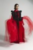 RED LONG DRESS WITH TULLE RED LONG DRESS WITH TULLE
