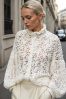 UNIQUE EVENING WHITE SHIRT