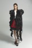 Black Ruffle Avant-Garde Blazer