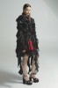 Black Ruffle Avant-Garde Blazer