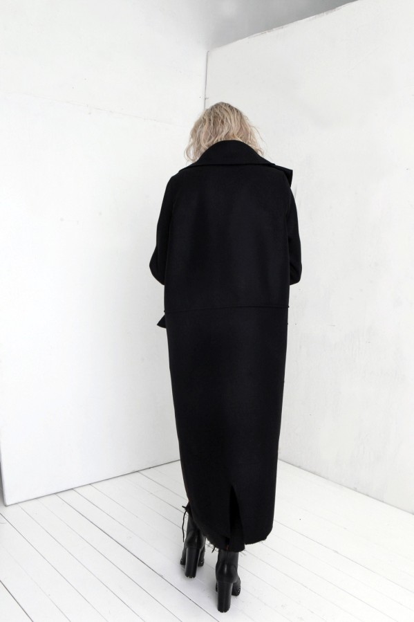 long black coat
