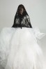 WHITE LONG DRESS WITH TULLE WHITE LONG DRESS WITH TULLE