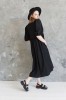 black linen dress