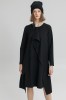 Dress Milan, black midi dress 