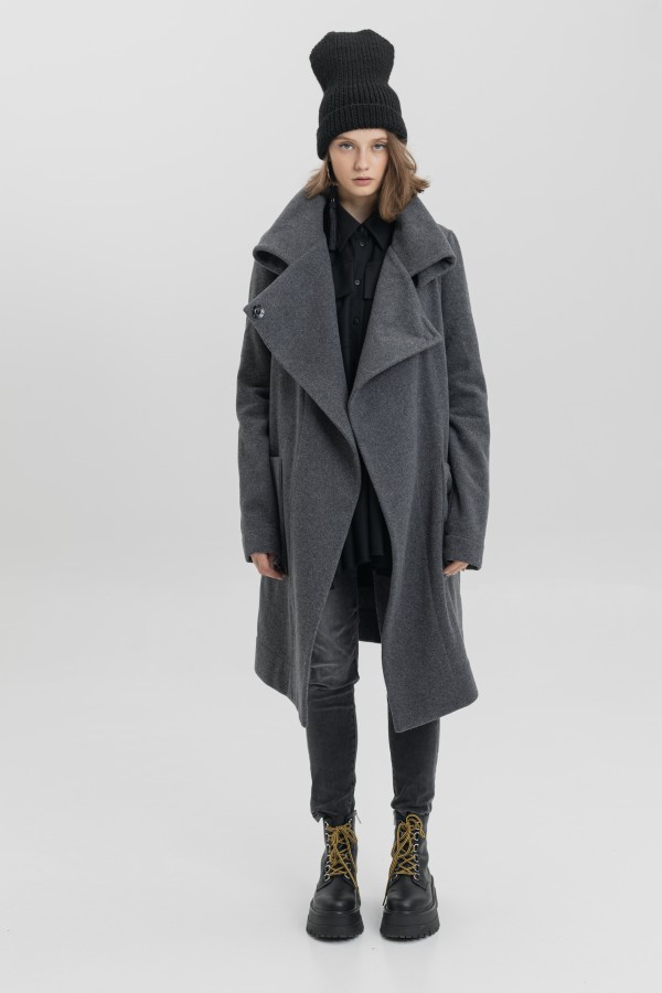 gray coat