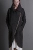  gray woolen coat