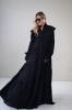 LONG DRESS WITH LONG SLEEVES AND RUFFLES