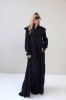 LONG DRESS WITH LONG SLEEVES AND RUFFLES