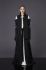 long coat with detail on sleeve