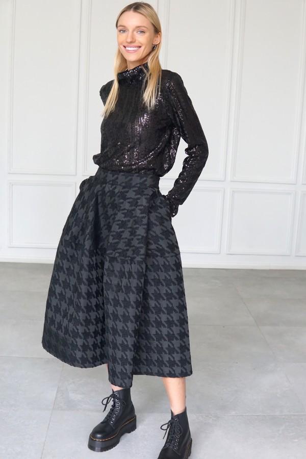 BLACK SKIRT MILAN