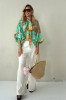 LIGHT FLORAL VISCOSE SHIRTS