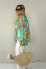 LIGHT FLORAL VISCOSE SHIRTS