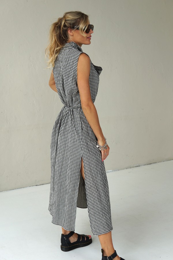 loose silhouette summer dress