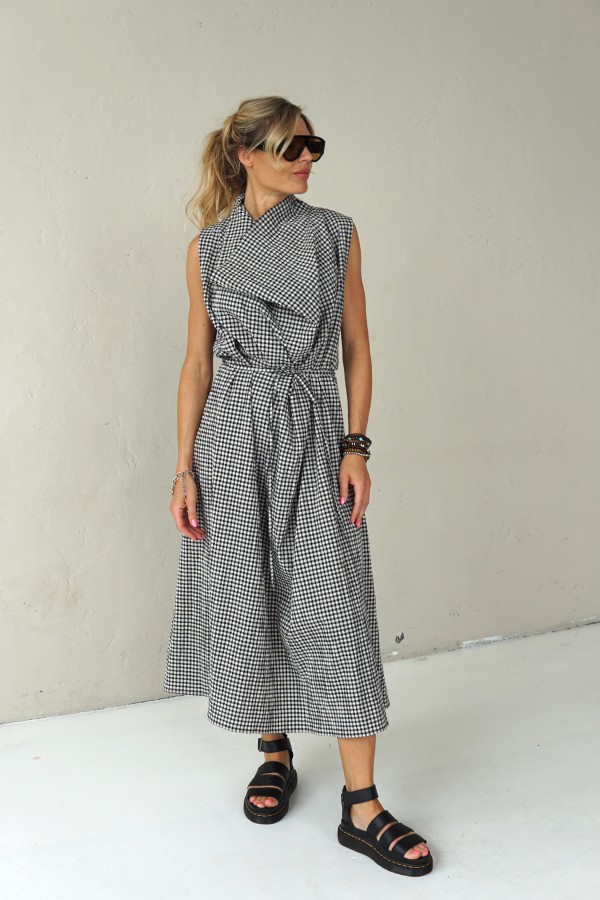 loose silhouette summer dress