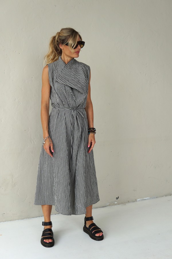 loose silhouette summer dress