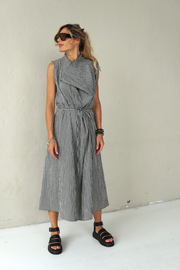 loose silhouette summer dress