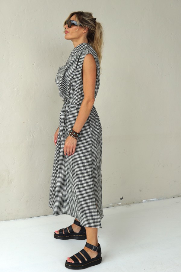 loose silhouette summer dress