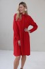 RED VISCOSE DRESS