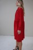 RED VISCOSE DRESS