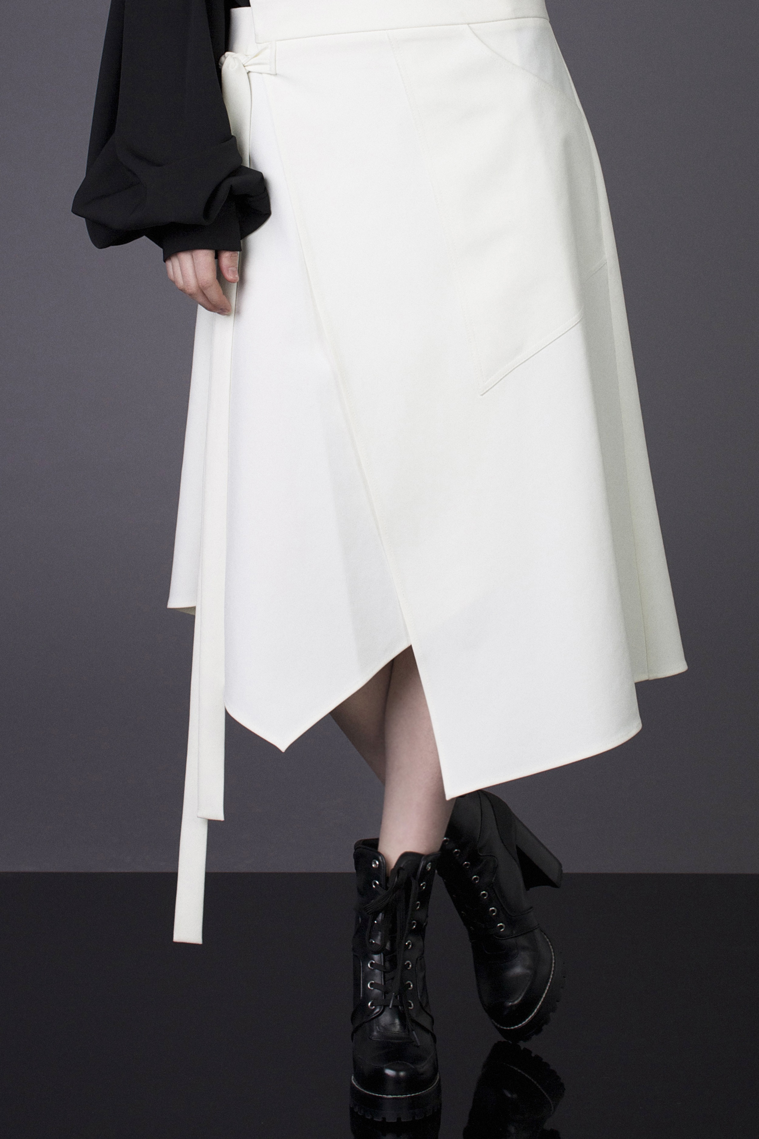 Love Bonito White Asymmetrical Skirt Womens Fashion Bottoms Skirts on  Carousell